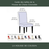 Housse de Chaise Extensible Bleu