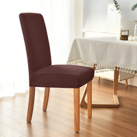 Housse de Chaise Extensible Marron