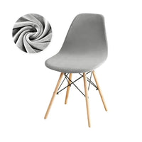 Housse de Chaise Scandinave Gris Clair