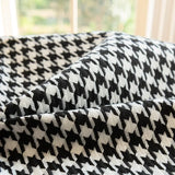 Housse de Coussin Pied de Poule