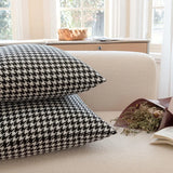 Housse de Coussin Pied de Poule