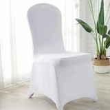 100 Housse de Chaise Extensible Blanc Mariage